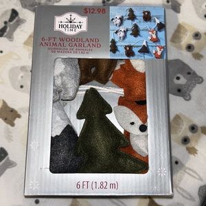 6 foot woodland animal garland